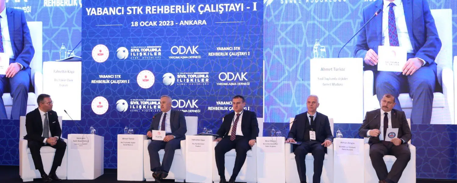 Yabancı STK Rehberlik Çalıştayı
