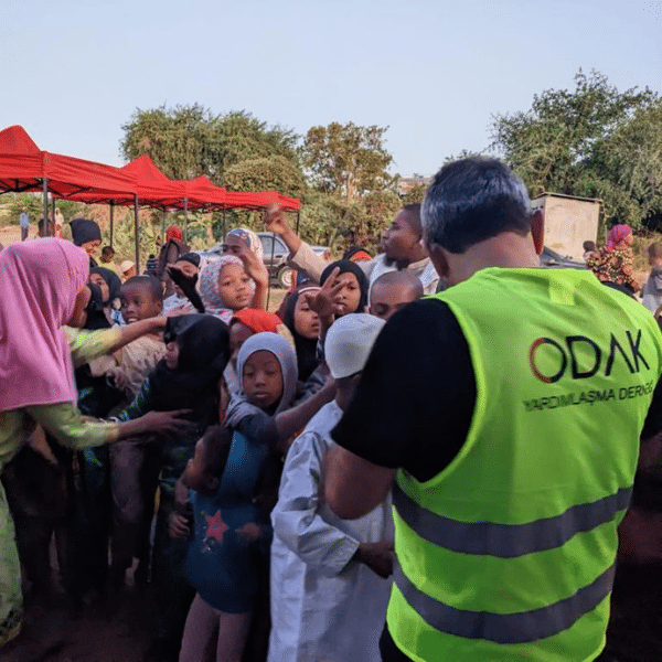 Odak Derneği yardım çalışması